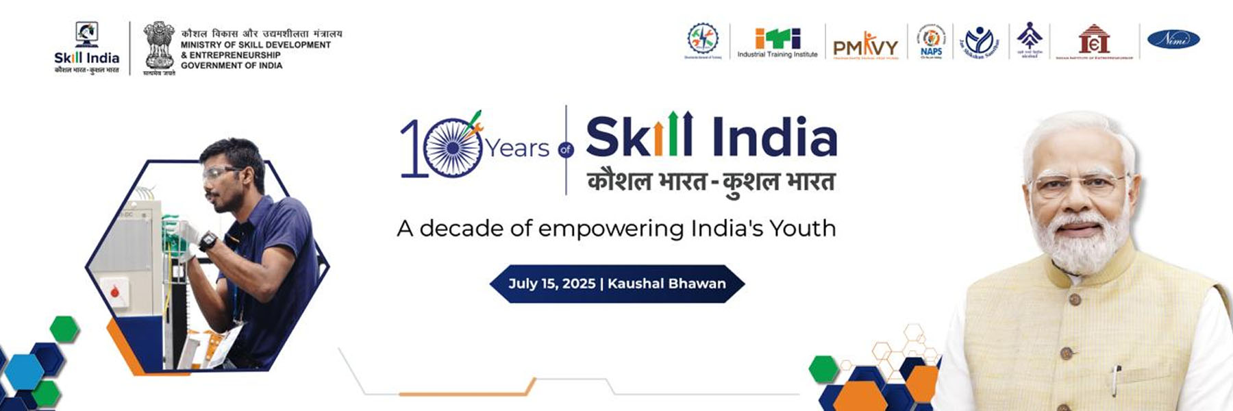 skill india 10 years
