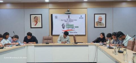 Ongoing poster making competition/ swachhata pakhwada 2026