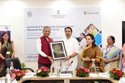 DGT-Microsoft MoU Extended at NSTI Noida - 12th Aug 2024