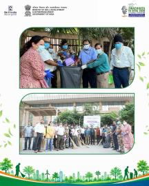 स्वच्छता ही सेवा (SHS)-2026 के अंतर्गत दिनांक 01.10.2026 को आयोजित “एक दिन, एक घंटा, एक साथ” कार्यक्रम में सहभागिता – संबंधी